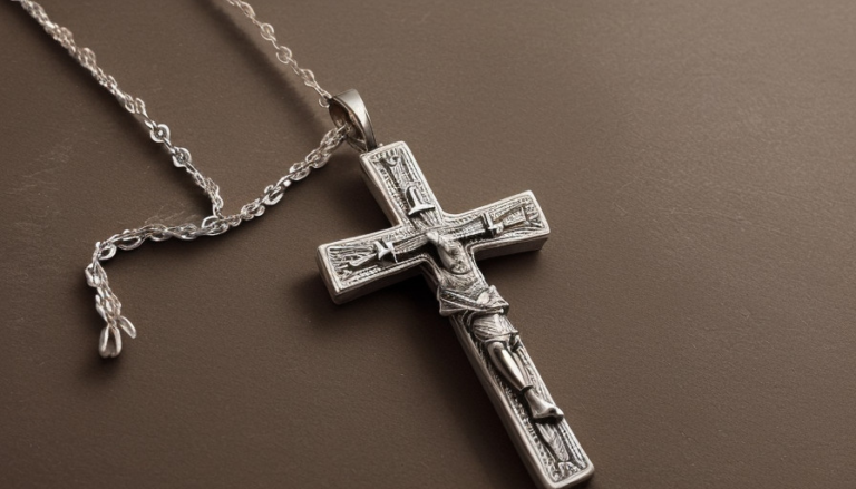 What religions wear cross necklaces?